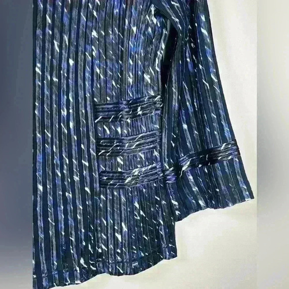 NWT Chico’s Travelers Collection Julianne Jacket India Ink Size 1 (Medium/8) - Picture 5 of 13